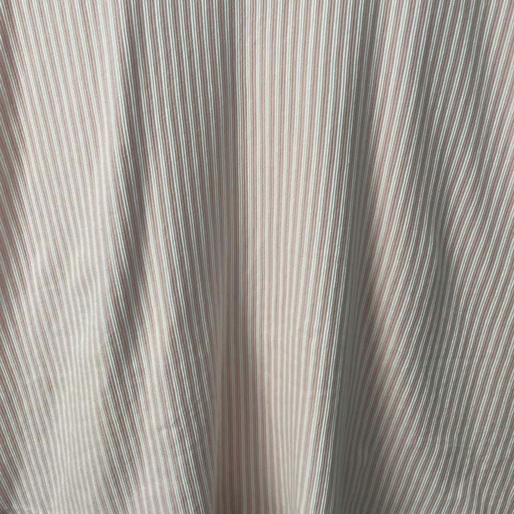 Isaac Mizrah Live Pale Pink and White Stripe Dress - Picture 5 of 6